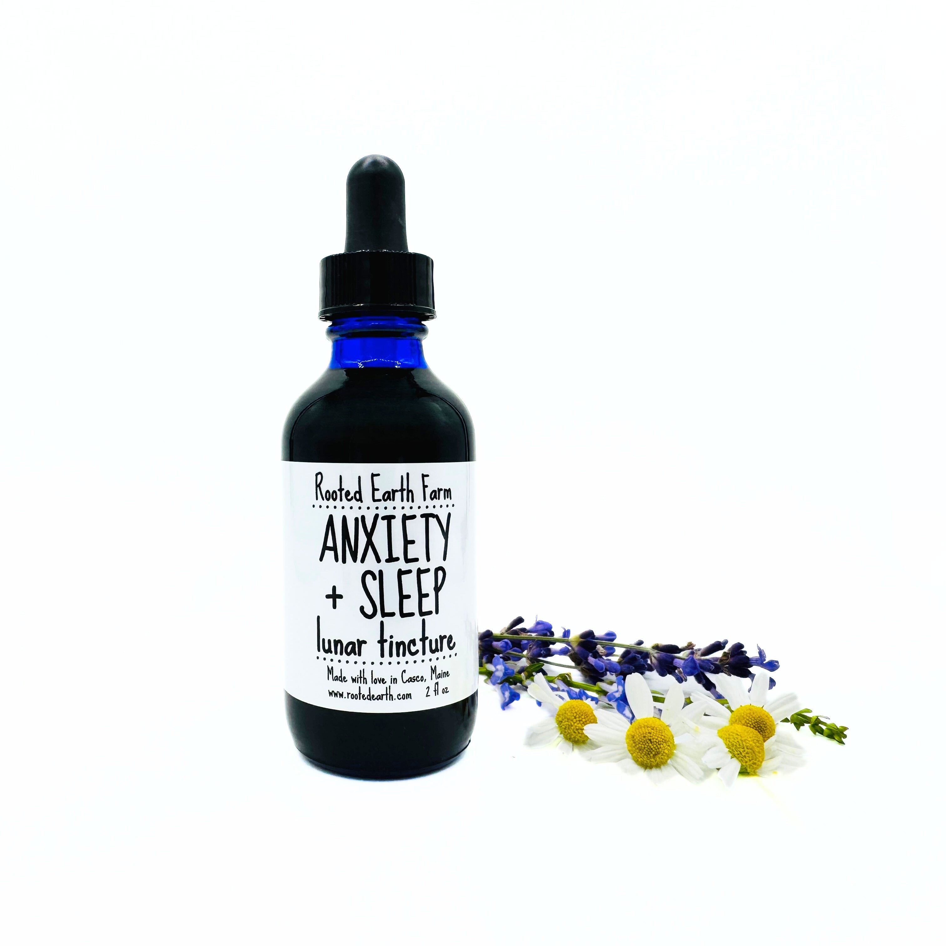 Anxiety and Sleep Tincture - Gluten-Free Extract – Rooted Earth