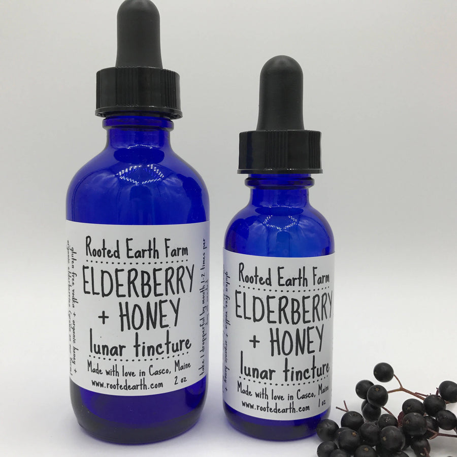 Organic Elderberry Honey Tincture