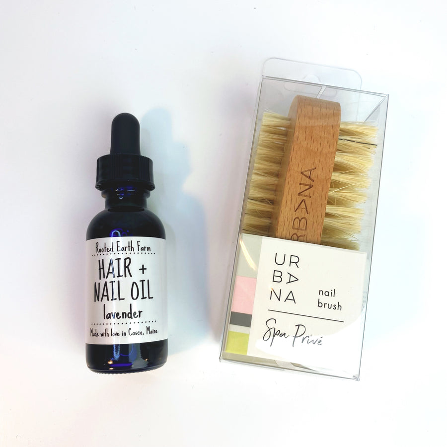 Nail Oil + Brush Set