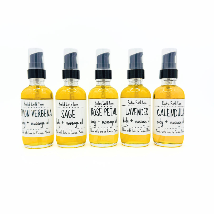 Herbal Body + Massage Oils Collection