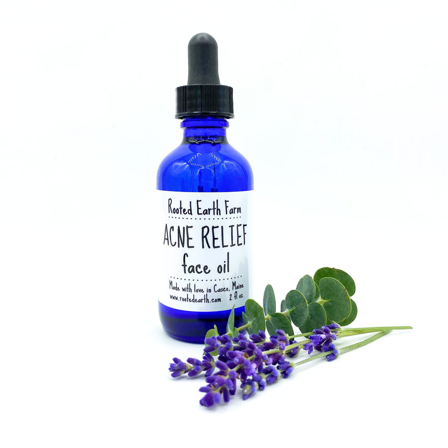 plant based face serum for acne prone skin