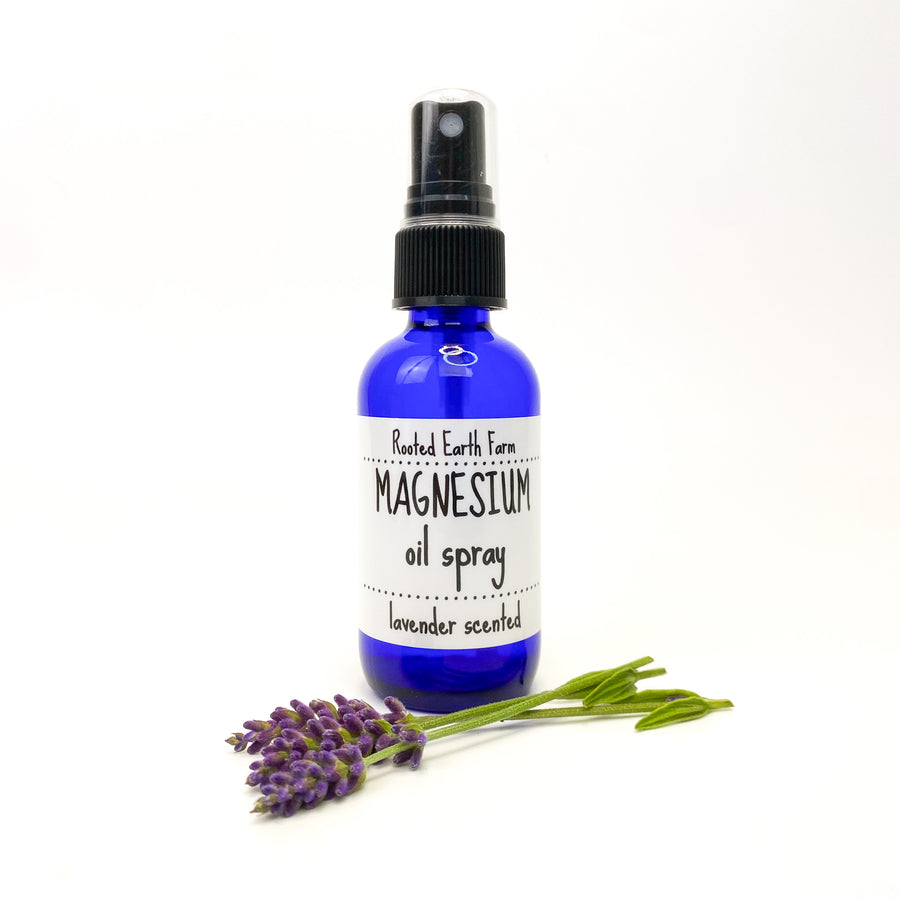 magnesium oil spray lavender scented 2 oz