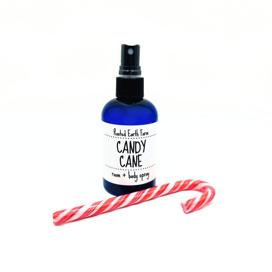 holiday candy cane spray, mint room spray