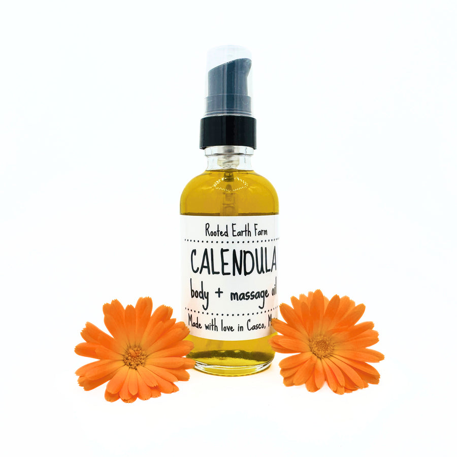 Calendula Infused Body + Massage Oil