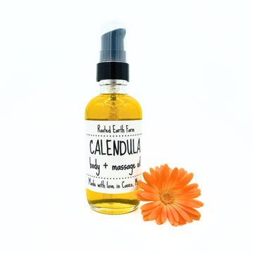 Calendula Infused Body + Massage Oil