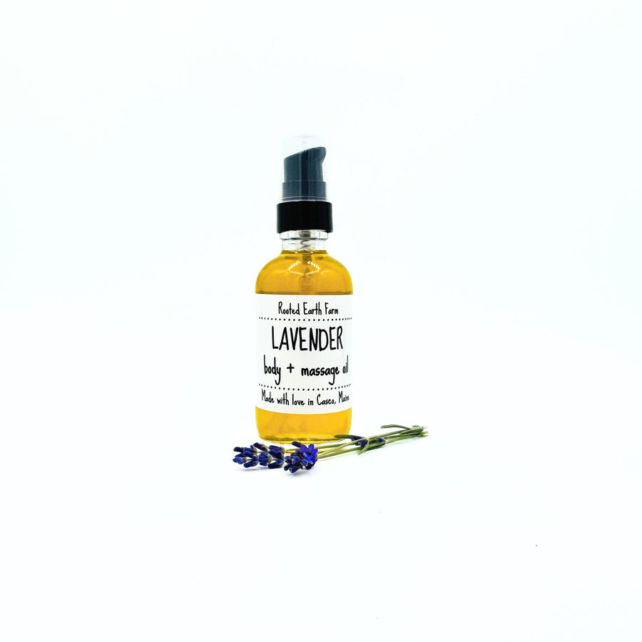 Lavender Infused Body + Massage Oil