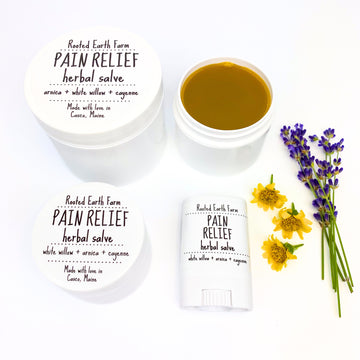 pain relief herbal salve, arnica cream