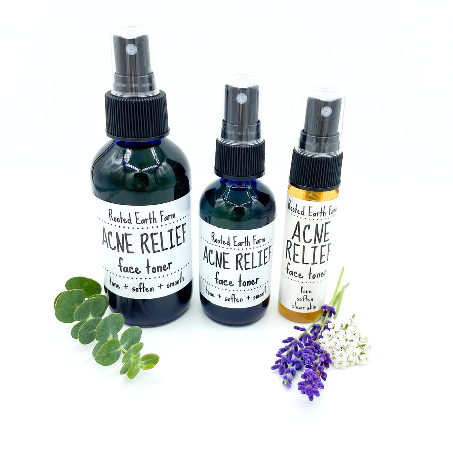 plant based acne toner for face and neck