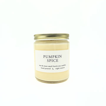 Pumpkin Spice Soy Candle - 8 oz