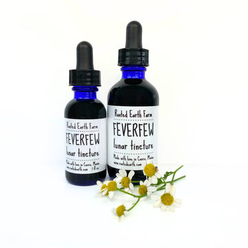 feverfew tincture, feverfew extract, feverfew supplement, gluten free, organic feverfew