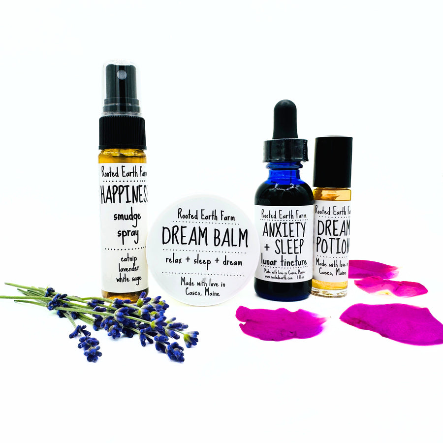 gift set for restful sleep, insomnia, relaxation natural gift set