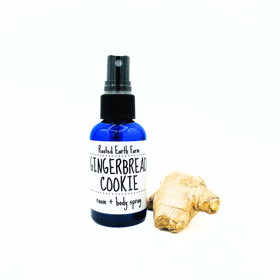 holiday room spray, gingerbread cookie room spray