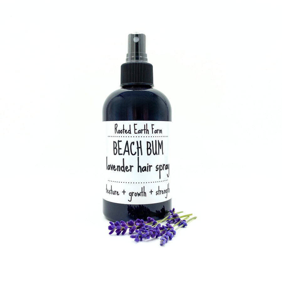 lavender Beach Bum spray - sea salt hair spray for texturizing