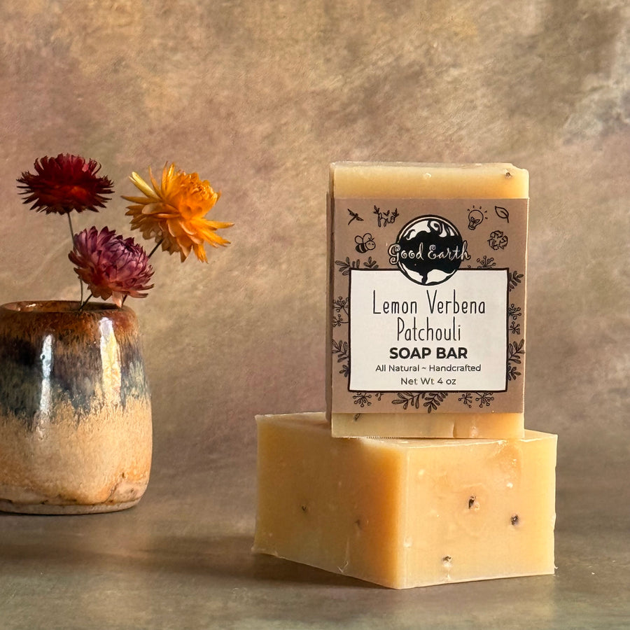 lemon verbena patchouli soap