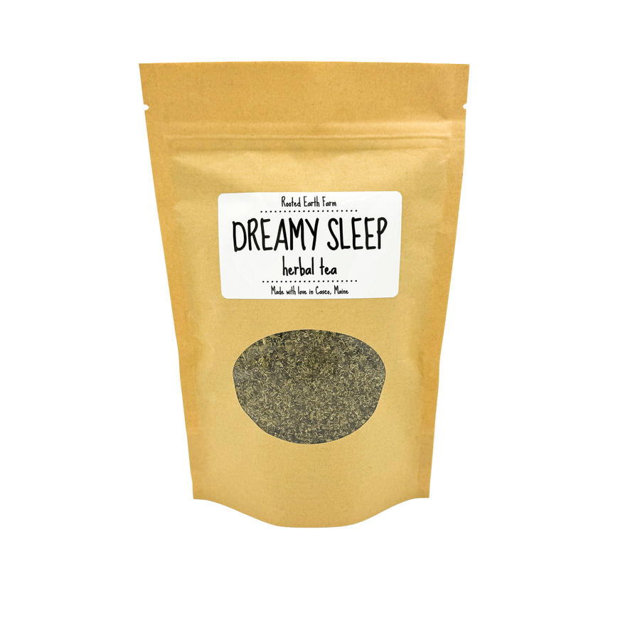 loose leaf herbal tea for sleep, sweet dreams, natural, organic herbs