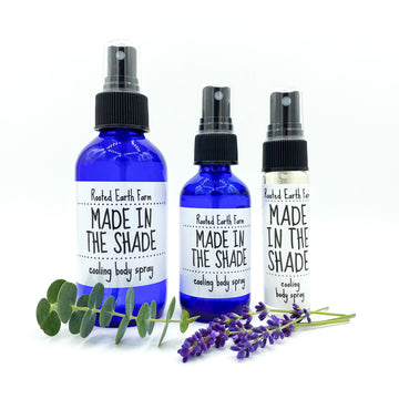 made in the shade spray, cooling body spray