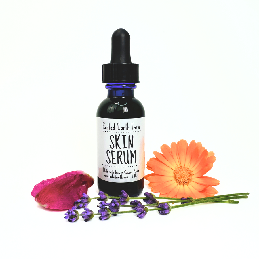 natural dark spot serum, herbal infused facial serum