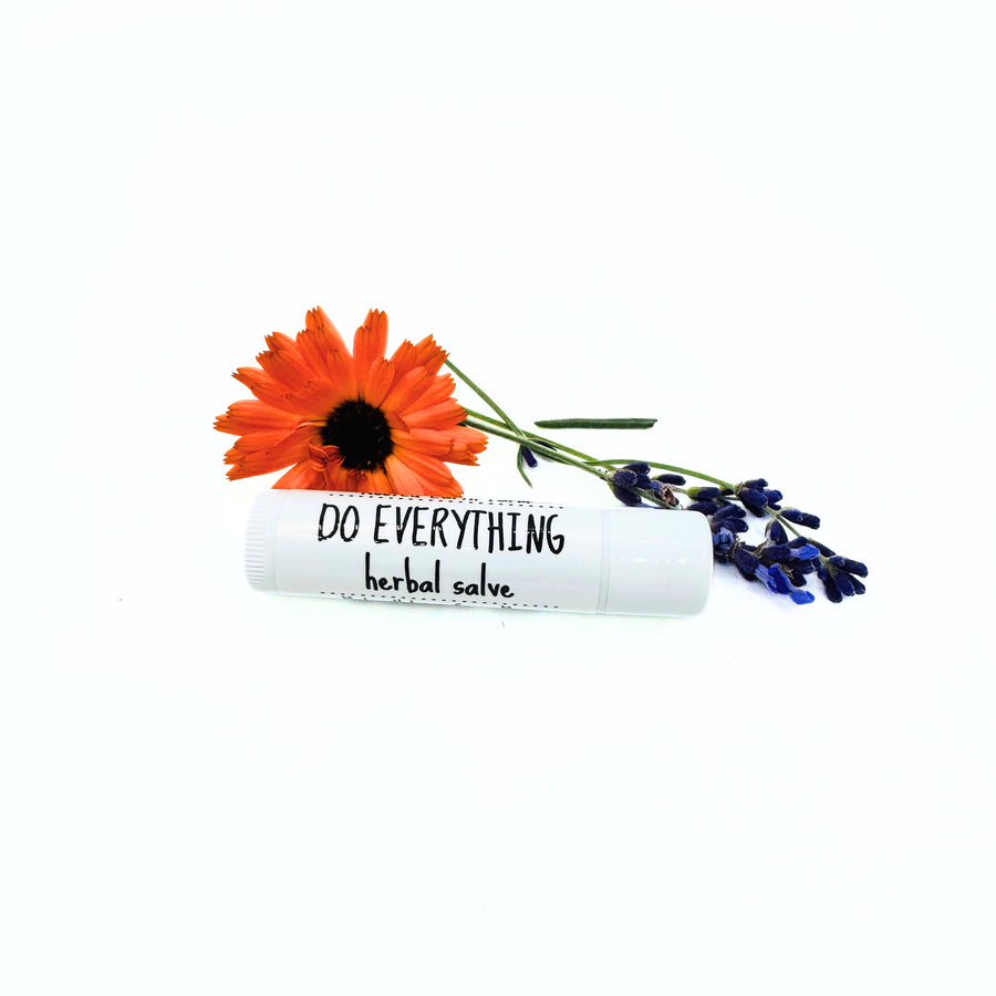 natural herbal lip balm