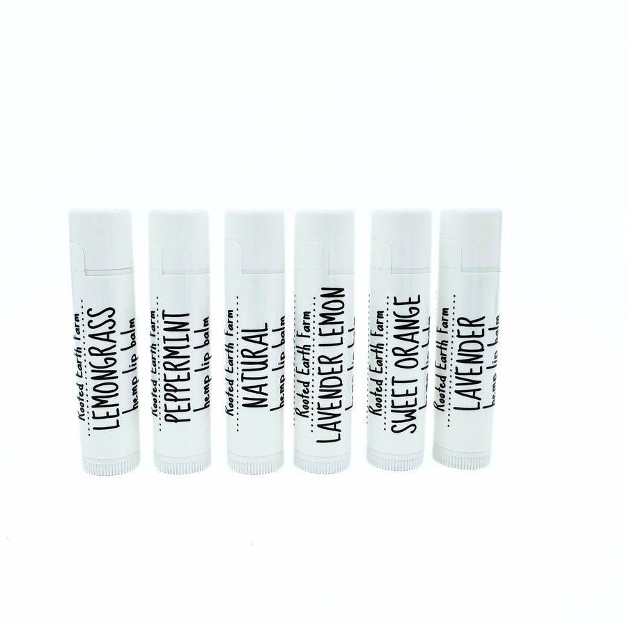 natural lip balm with essential oils