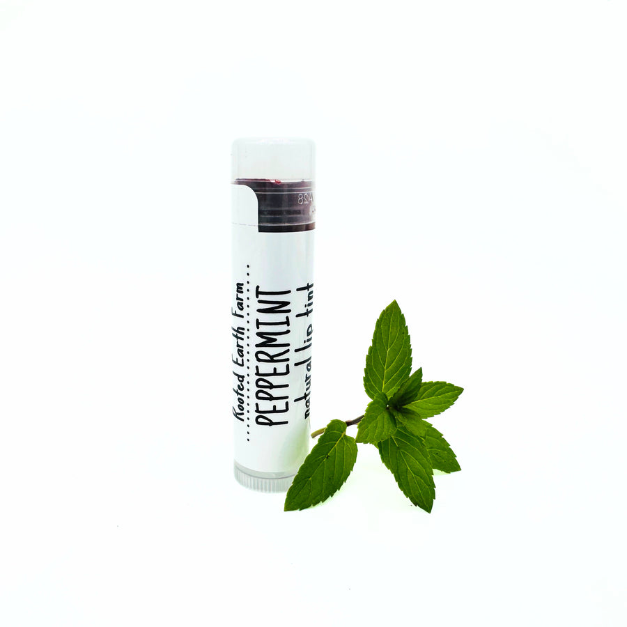 peppermint natural lip tints