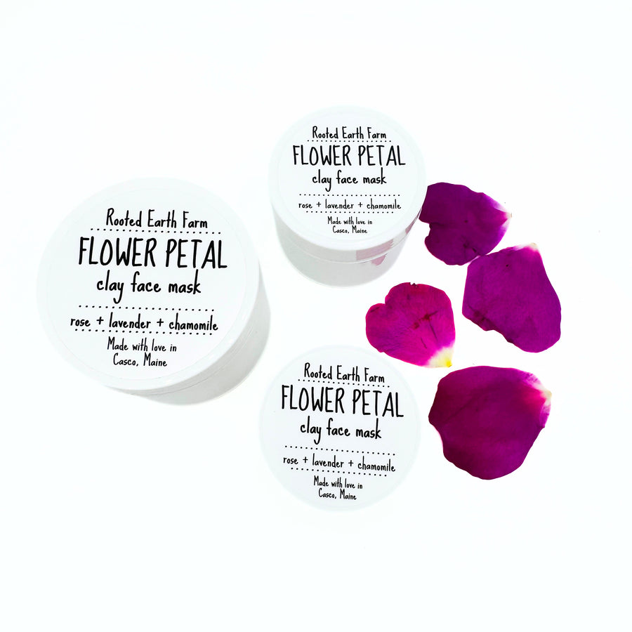 plant based natural clay facial mask