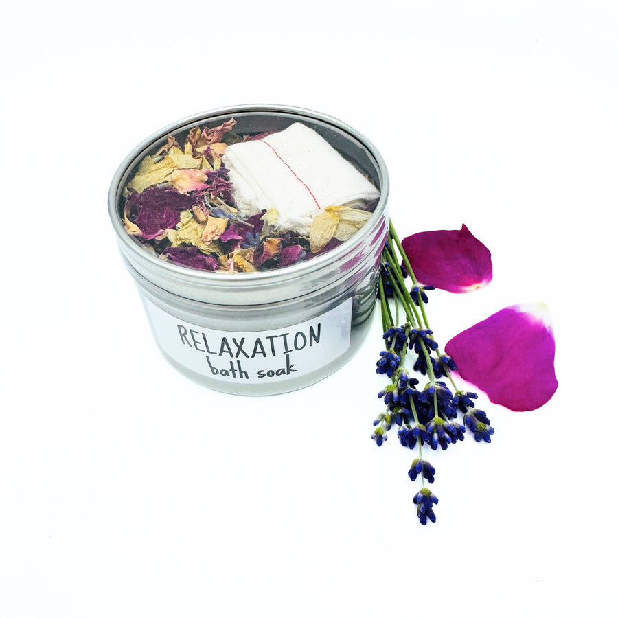 relaxing herbal tub tea