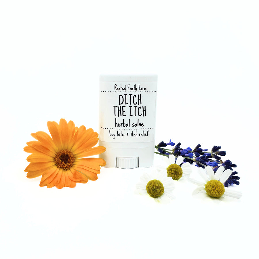 roll up herbal salve for irritated skin