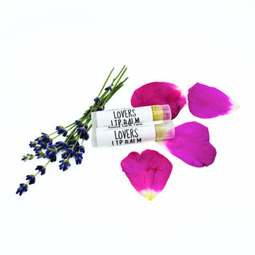 rose and jasmine lip balm