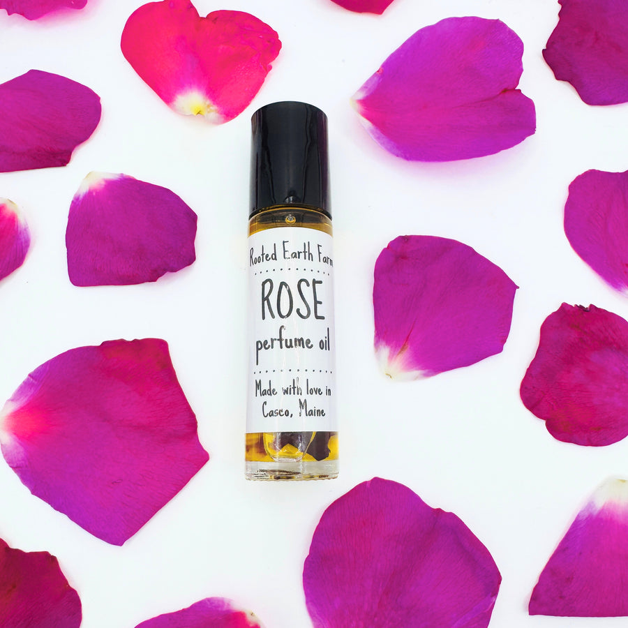 rose essential oil perfume