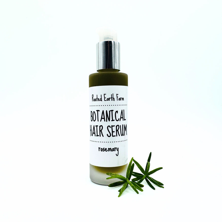 rosemary hair oil for growth, plant based, natural, herbal infused