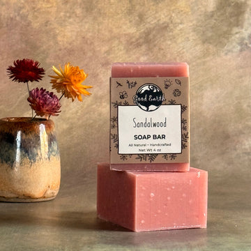 sandalwood scented soap, natural sandalwood soap