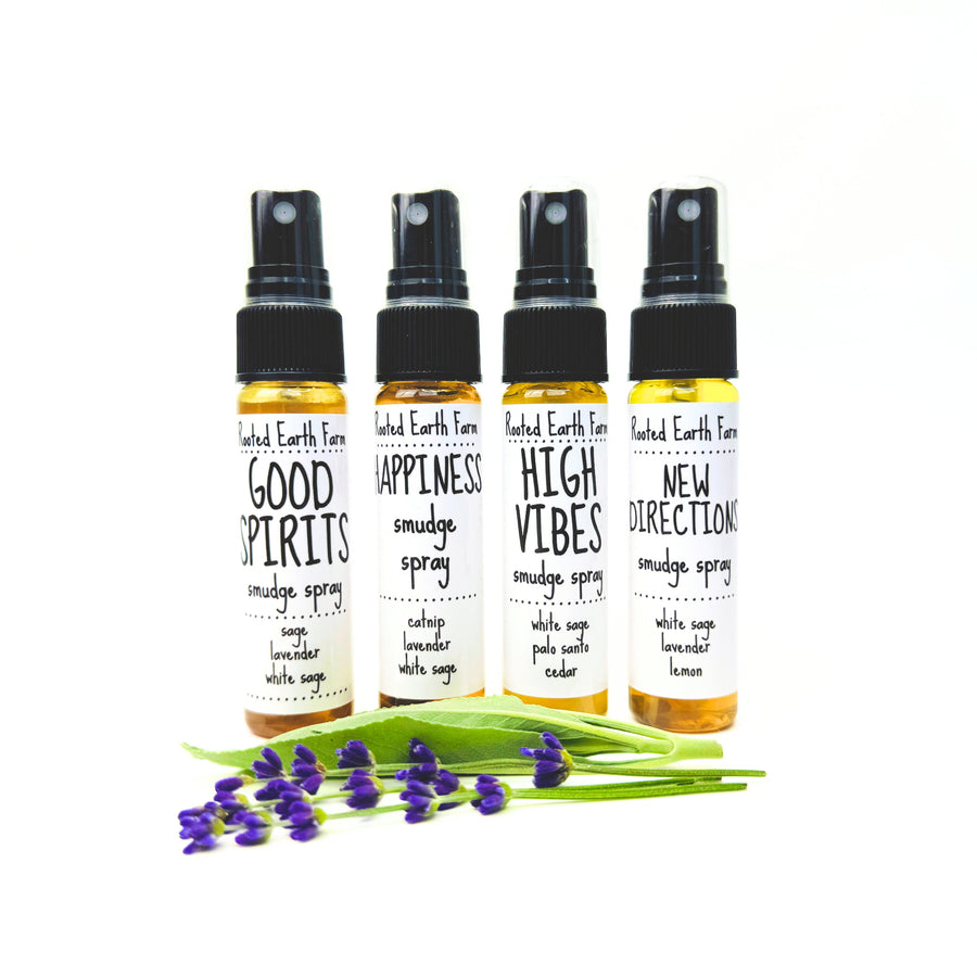 smudge spray gift set, white sage smuding sprays