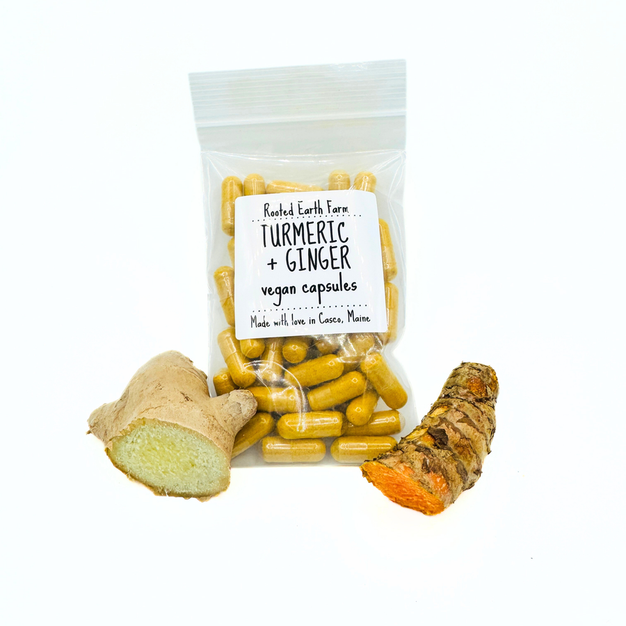 turmeric and ginger capsules