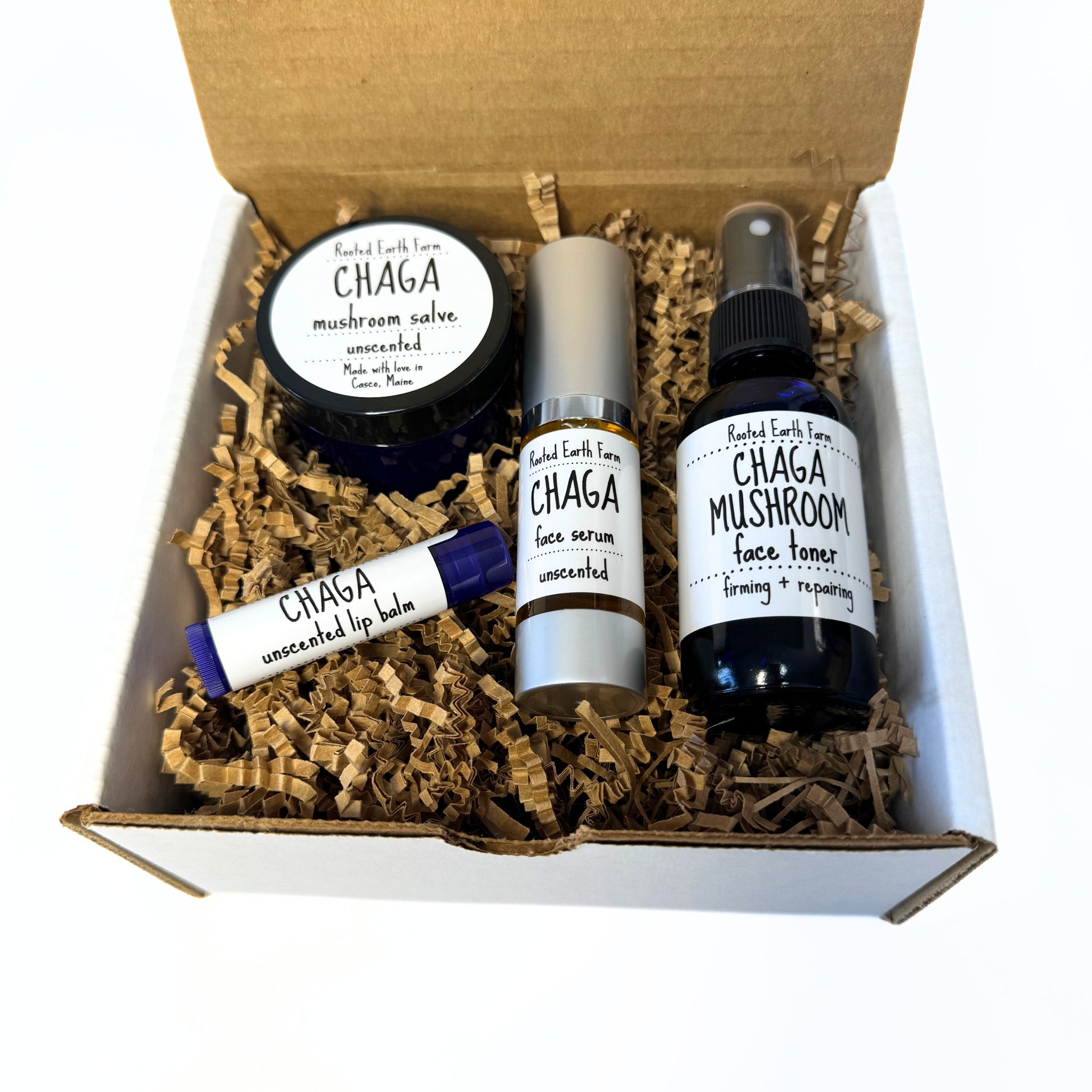 Chaga Skin Care Gift Set - Mushroom-Infused Skincare Collection