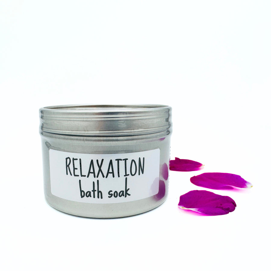 vegan botanical relaxation bath soak