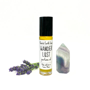 wanderlust perfume, natural perfume oil