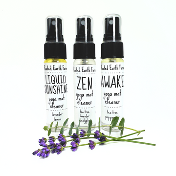 yoga mat spray gift set