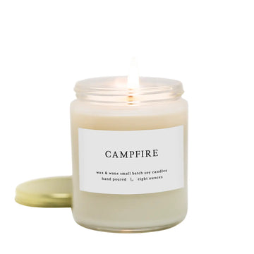 Campfire soy candle 8 oz