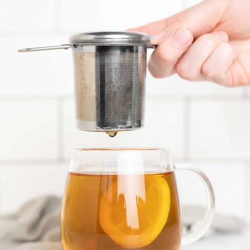 Fine Basket tea infuser, tea strainer, infuser for loose leaf tea