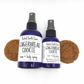 Gingerbread Cookie Spray, holiday room spray, christmas room and body spray, ginger, cinnamon, vanilla