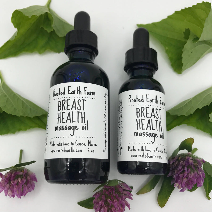 Herbal Breast Serum Oil for painful and sore breasts