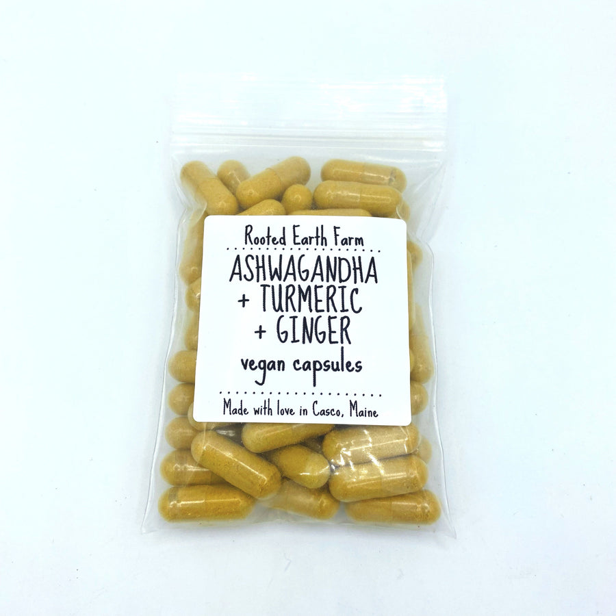 ashwagandha turmeric ginger capsules