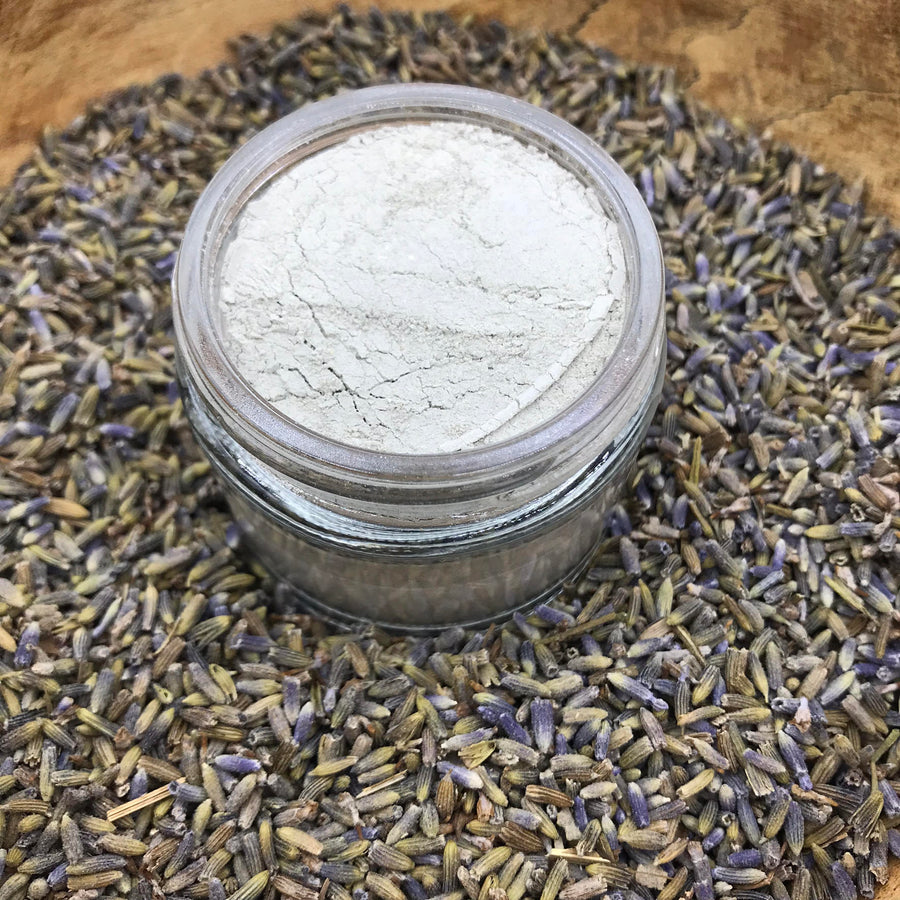 Lavender Herbal Mask, clay facial mask plant based, natural face mask