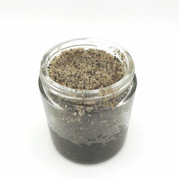 Coffee sugar body scrub