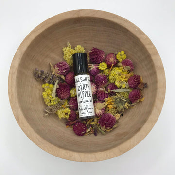 Dirty Hippie Perfume Oil, natural patchouli perfume with essential oils