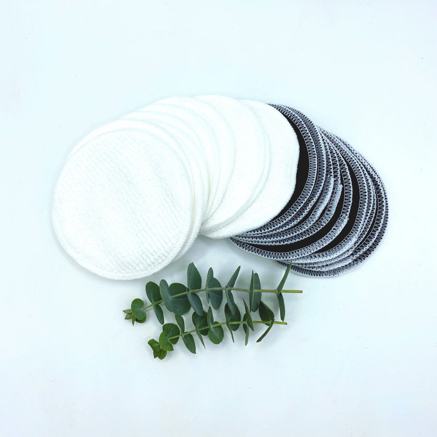 eco-friendly facial wipes, reusable face pads, cleansing round pads