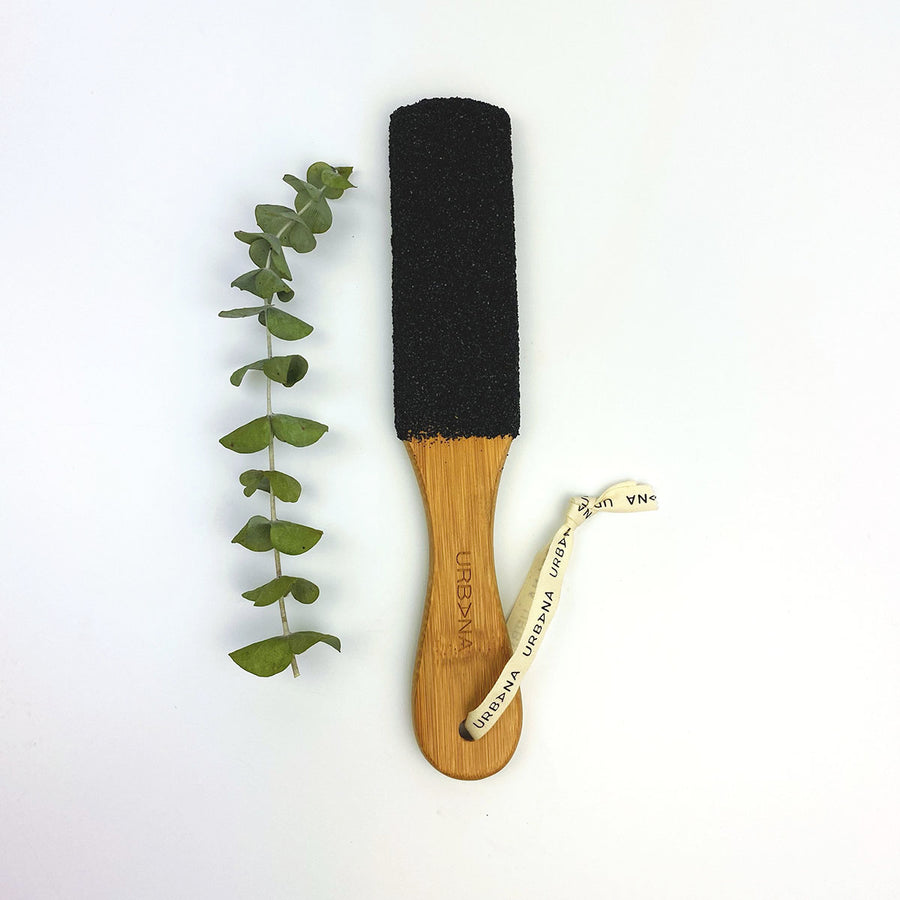 pumice stone paddle for scrubbing feet