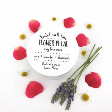 Clay Face Mask, herbal facial mask, pore tightening face mask