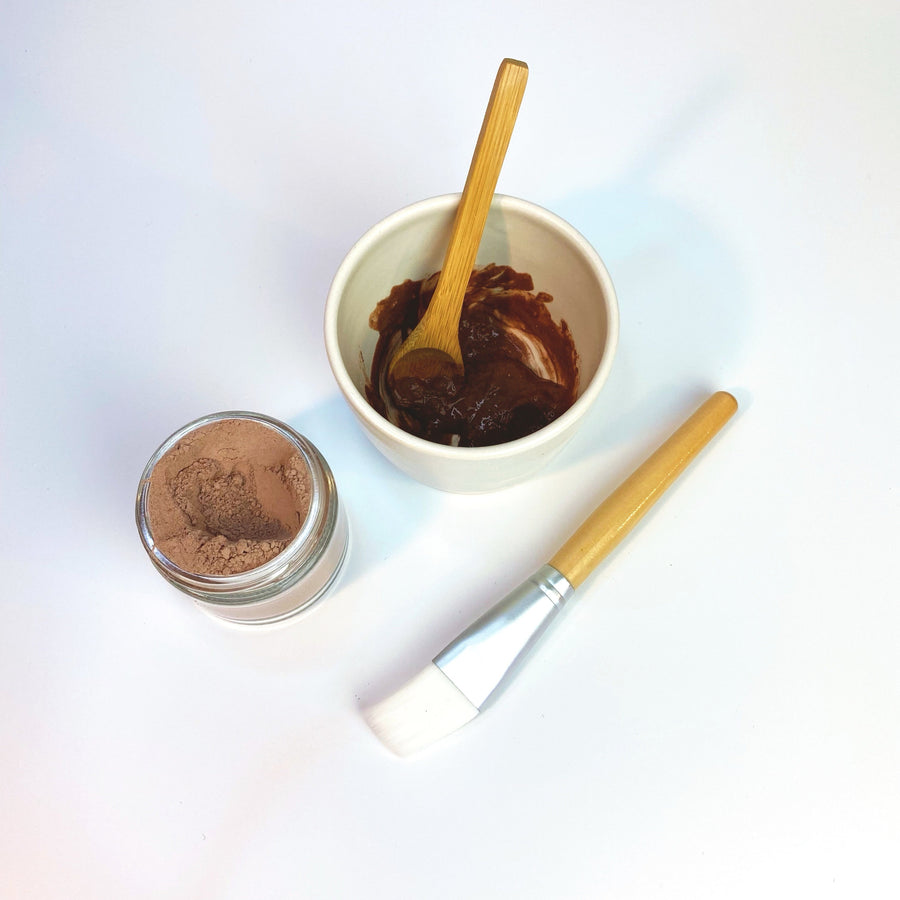 gift set for mixing clay face masks