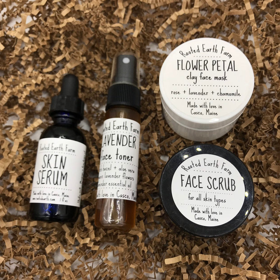 handmade small batch skin care gift set